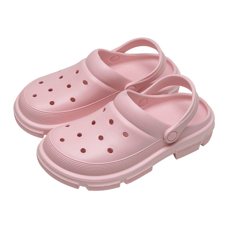 Premium EVA garden shoes with breathable upper.