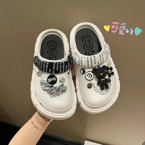 Women's comfortable EVA slides with durable non-slip outsole.