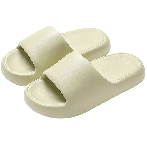Cloud Soft slippers with lightweight foam construction.