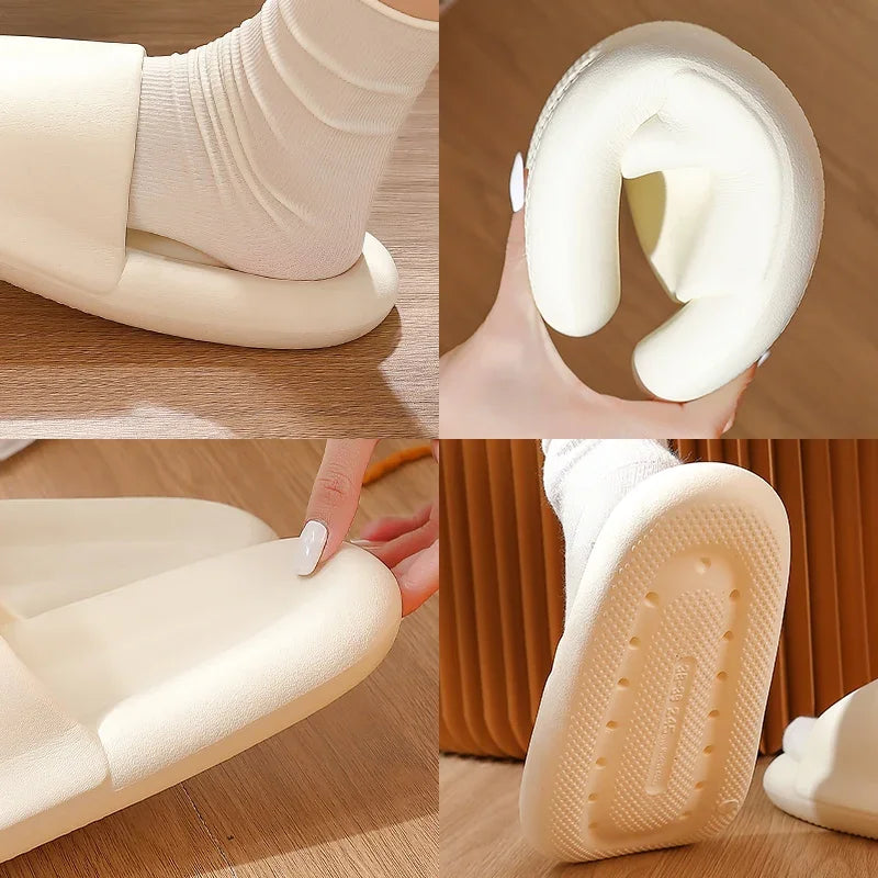 Cloud Soft slippers made from premium lightweight EVA foam.