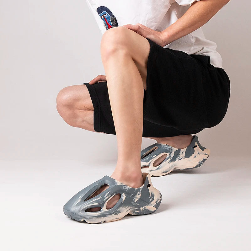 Unisex EVA platform clogs designed for everyday comfort.