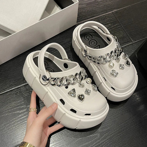 Women's soft foam slides providing lightweight everyday comfort.