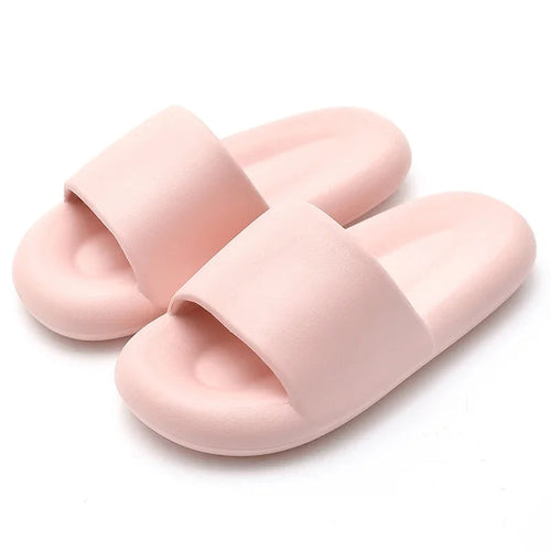 Comfortable foam slides for indoor and outdoor activities.